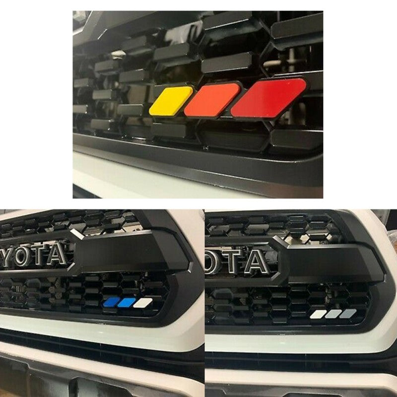 Toyota Tri Color Grille Badge