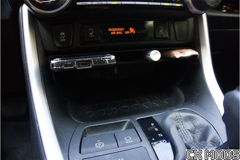 CX Mods 2019+ RAV4 Center Console Storage