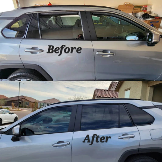 2019+ RAV4 Window Trim Chrome Delete Kit